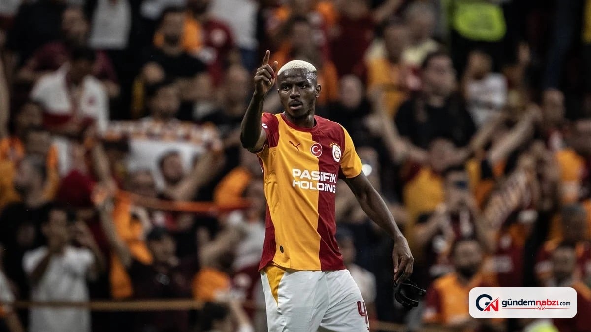 Süper Lig'de 2026-2027 sezonunun ilk golü Victor Osimhen'den geldi