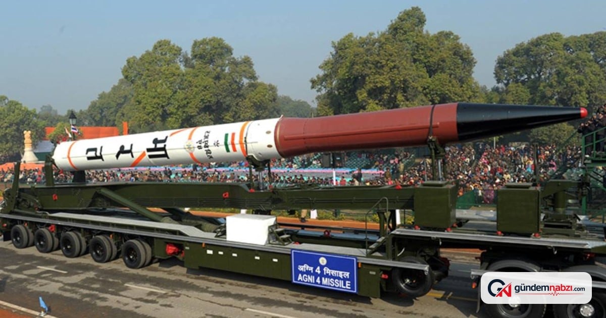 Hindistan, 4 bin kilometre menzilli balistik füze testi yaptı
