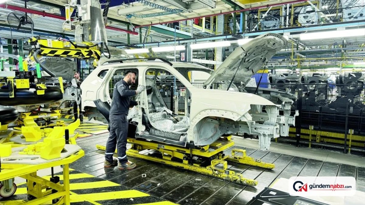 Otomotiv üretimi 2026'nın ilk 7 ayında geriledi