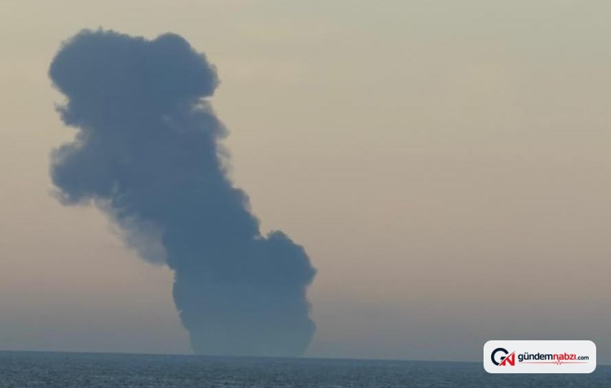Karadeniz'de Rusya limanından petrol alan Yunan tankerine İHA saldırısı