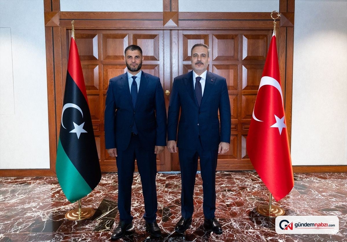 Dışişleri Bakanı Fidan, Libya İçişleri bakanı ile Ankara'da görüştü