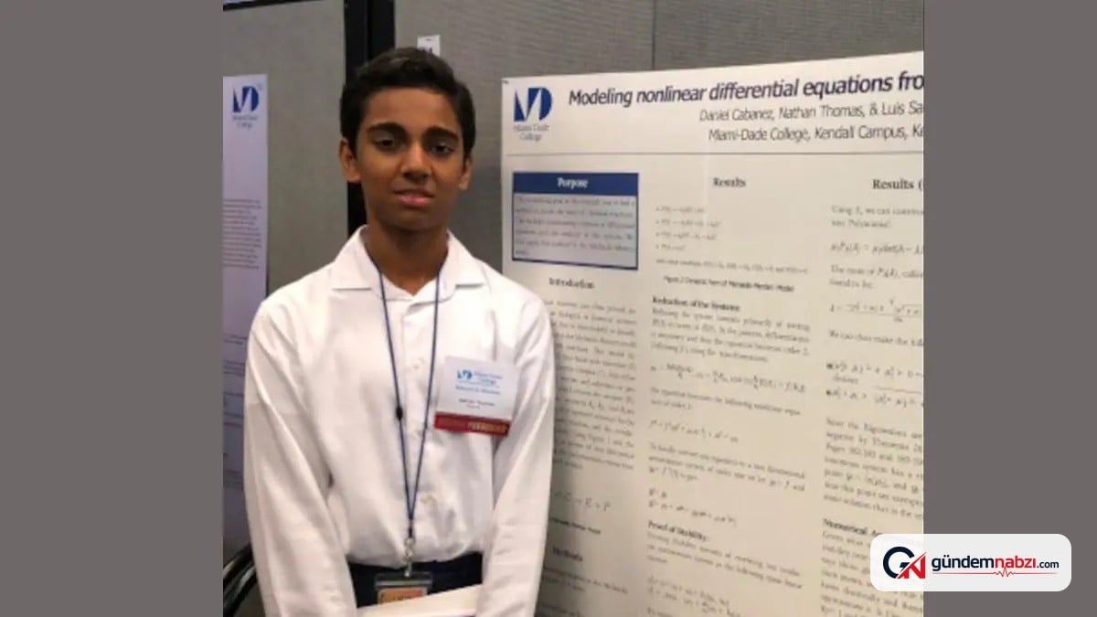 Nathan Thomas, 10 yaşında üniversiteye başladı, 18 yaşında profesör oldu