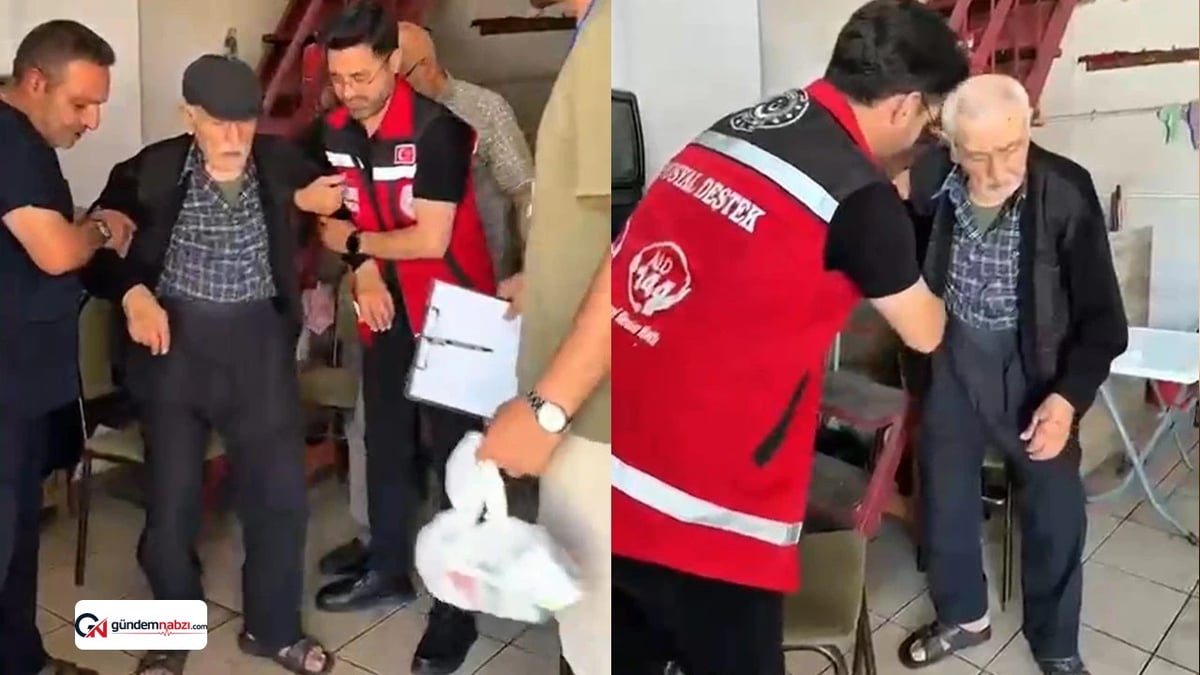 81 yaşındaki Niyazi Vural için Bakanlık ve Valilik devrede