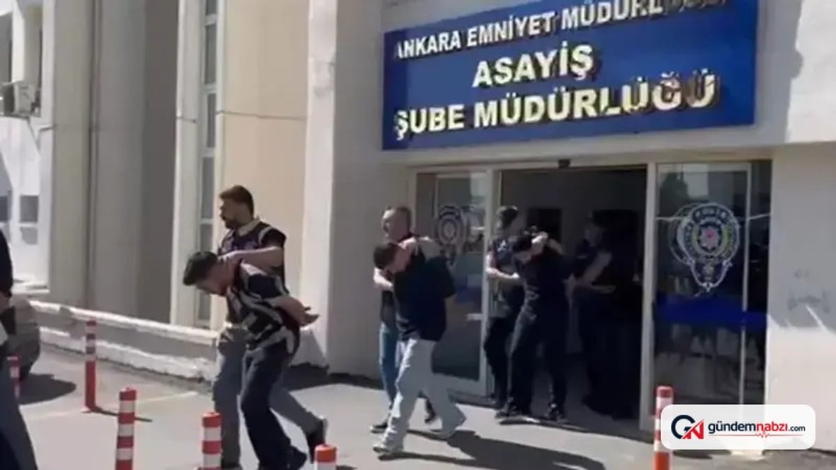 Ankara'da drift atan 11 şüpheli gözaltına alındı