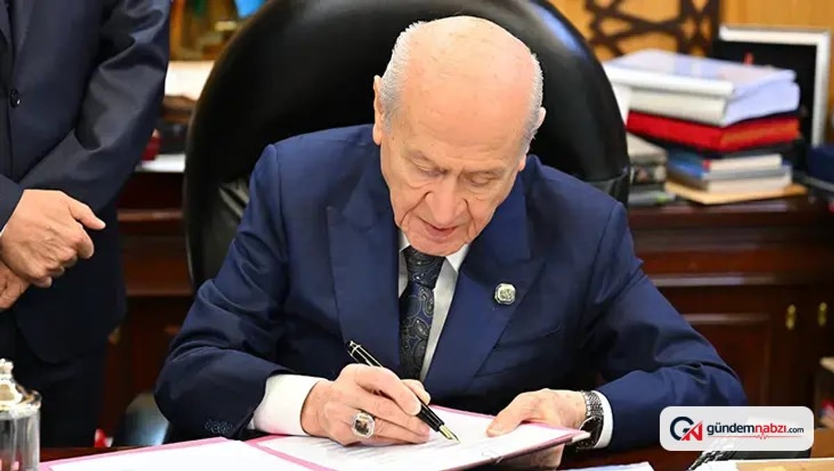 Devlet Bahçeli'den Terörsüz Türkiye yasası açıklaması