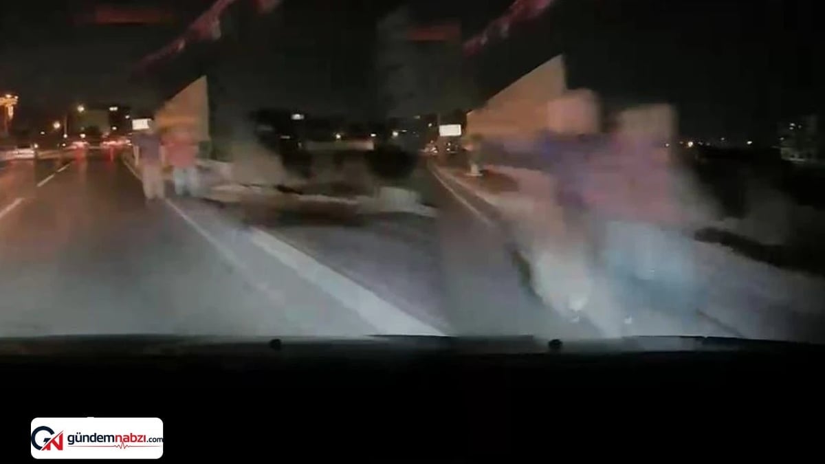 Bursa'da otomobil yaya çarptı, yaya kaçtı