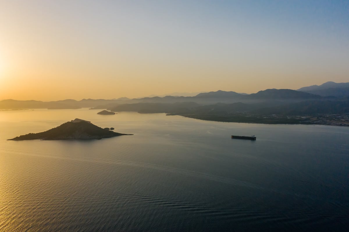 Novorossiysk açıklarında saldırıya uğrayan geminin mürettebatı tahliye edildi