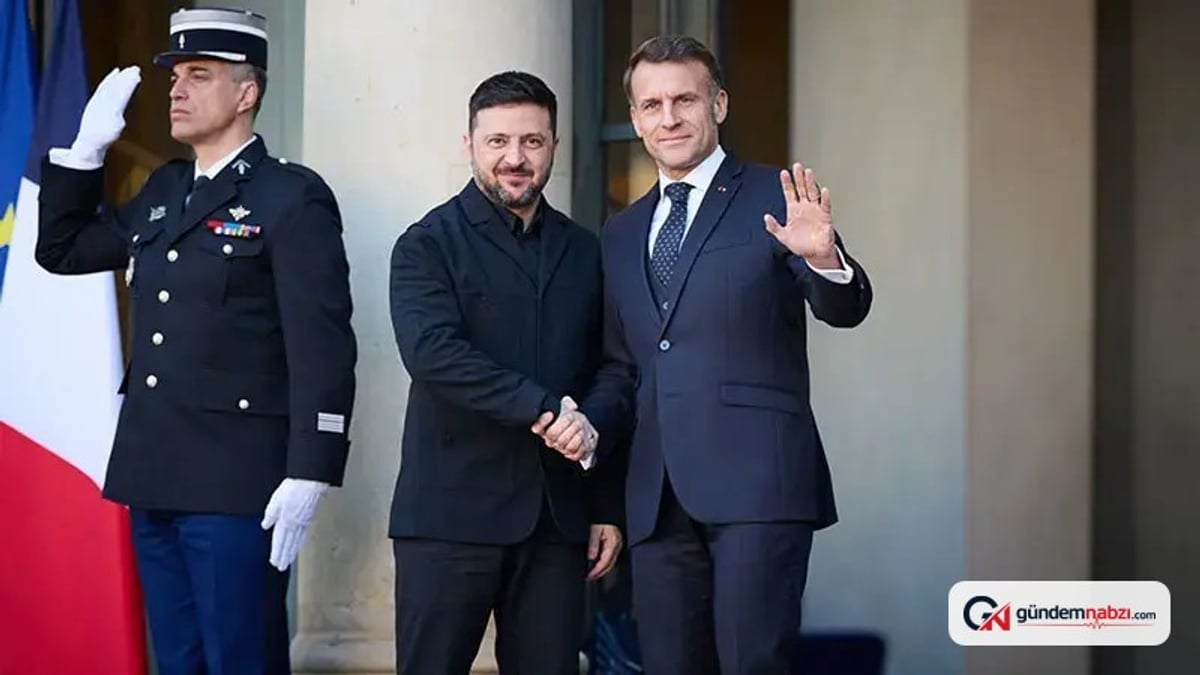 Macron ile Zelenskiy hava savunması ve ortak füze üretimini görüştü