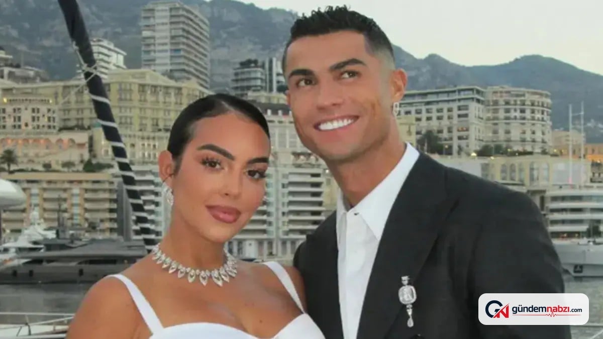 Cristiano Ronaldo ile Georgina Rodriguez evleniyor