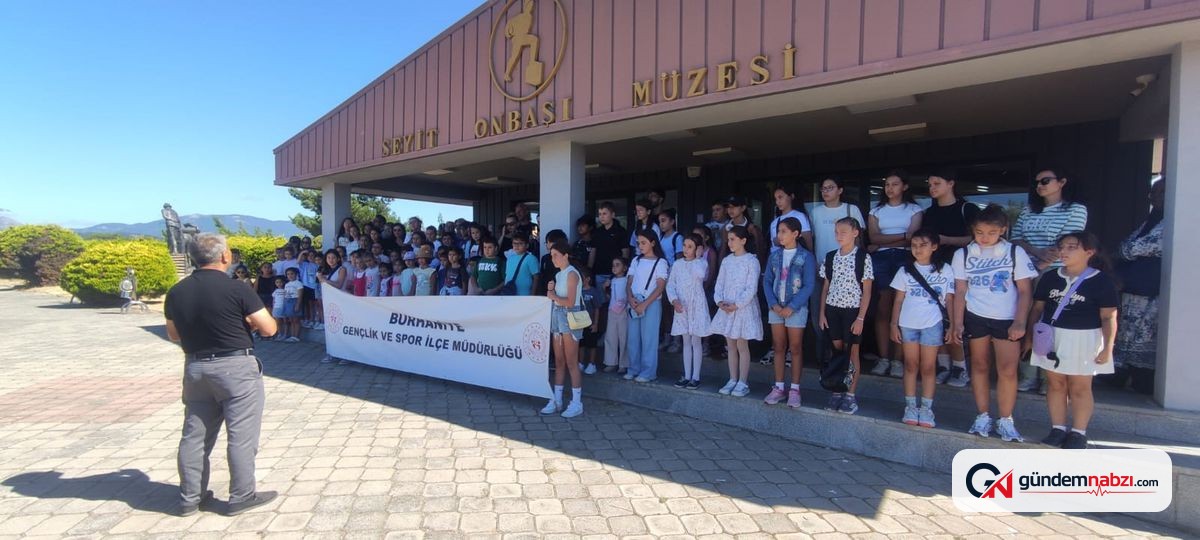 Balıkesir'de yaz okulu öğrencileri Seyit Onbaşı'nı ziyaret etti