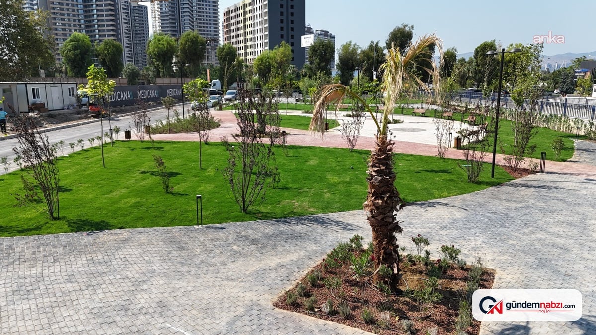 İzmir Konak'ta 6 bin metrekarelik yeni park açılıyor
