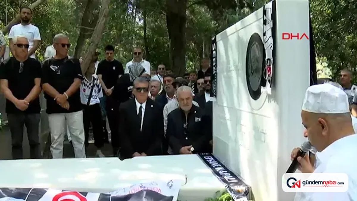 Beşiktaş onursal Başkanı Süleyman Seba, mezarı başında anıldı