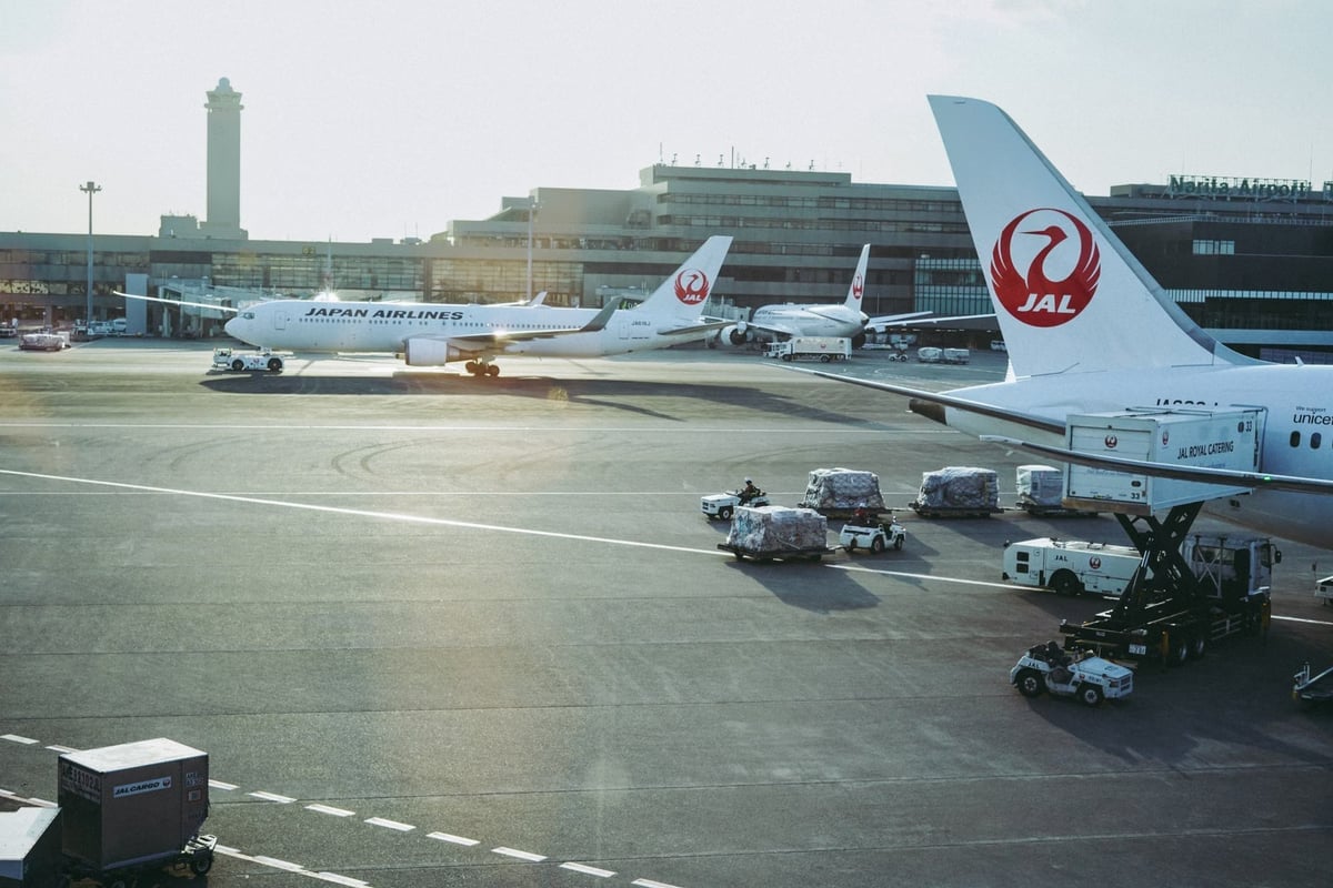 Japonya'da iki uçak çarpışmaktan son anda kurtuldu