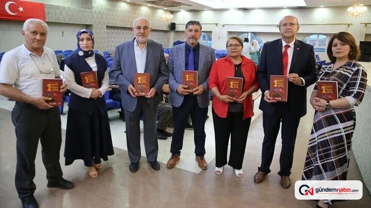 1 Şehit, 1 öykü, 1 Şiir kitabının 5. cildi Konya'da tanıtıldı