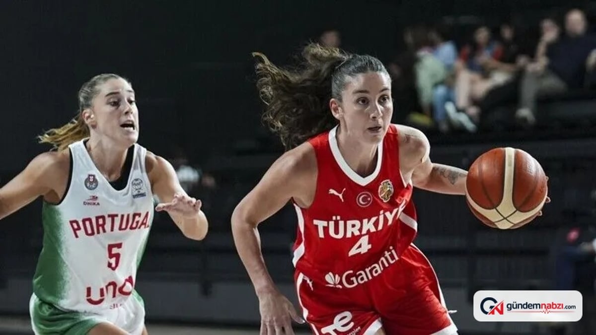 A Milli Kadın Basketbol Takımı, Portekiz'i 63-51 mağlup etti