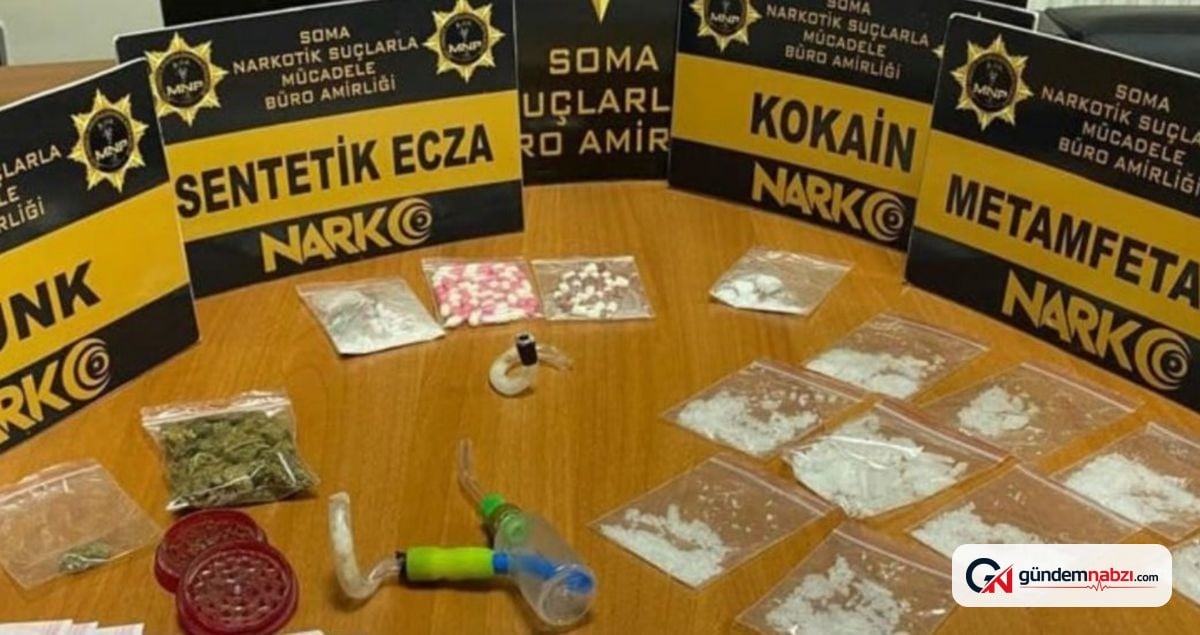 Manisa'da uyuşturucu operasyonu: 55 tutuklama gerçekleşti