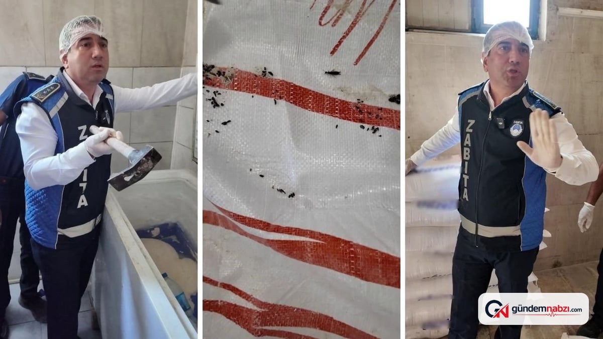 Hatay'da mide bulandıran fırın mühürlendi