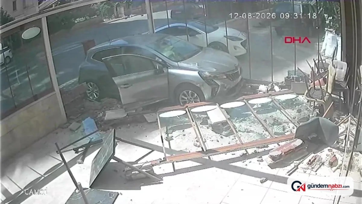 Kayseri'de otomobil fırına girdi: 1 bebek yaralandı