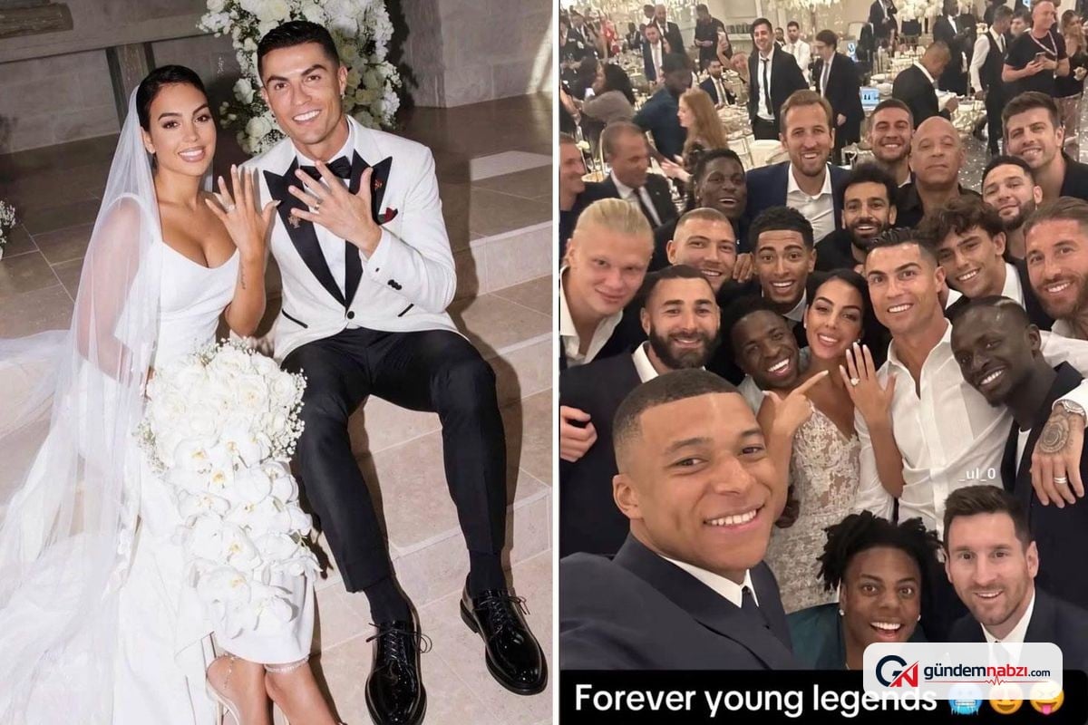 Cristiano Ronaldo'nun düğün fotoğrafı yapay zeka çıktı