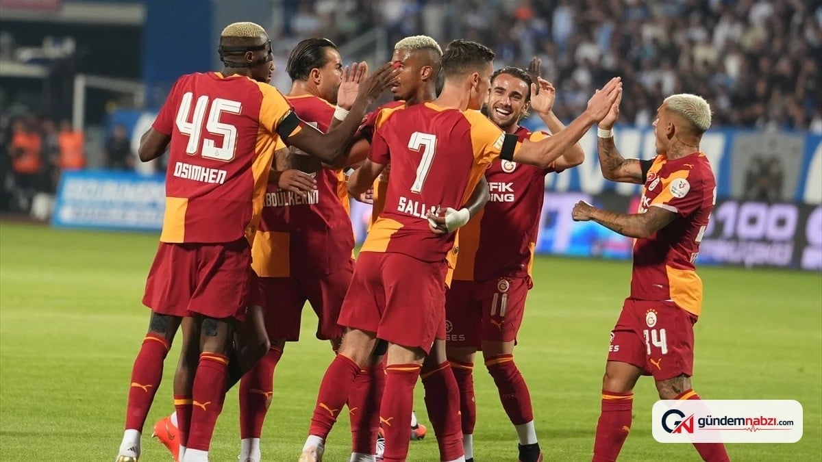 Galatasaray Erzurumspor FK'yı 4-0 yendi