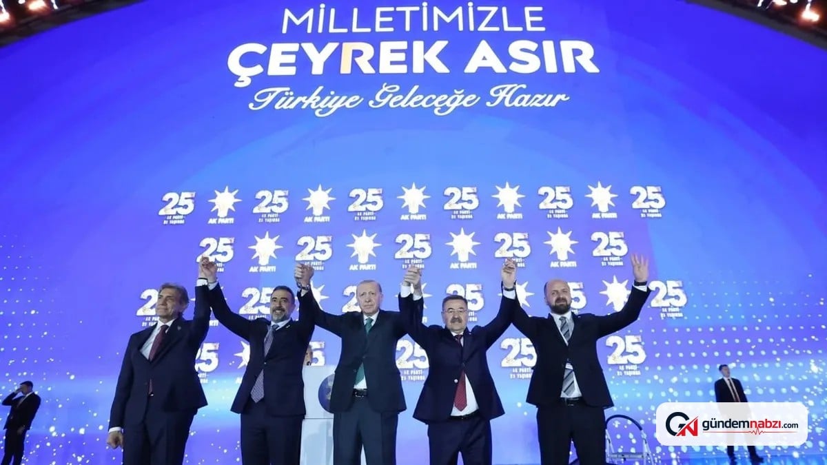AK Parti'nin 25. kuruluş yıl dönümünde Gölbaşı'nda yeni dönem başladı
