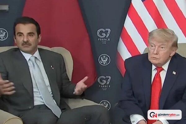 Trump ve Katar Emiri, Hürmüz Boğazı'nı görüştü