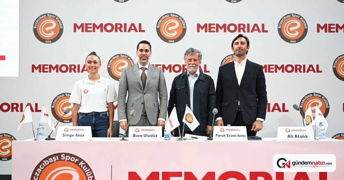 Eczacıbaşı ile Memorial Sağlık Grubu sponsorluk anlaşması imzaladı