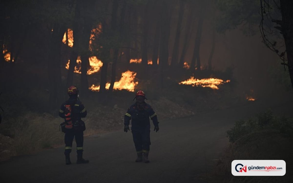 Atina'daki büyük orman yangınıyla ilgili 2 kişi gözaltına alındı