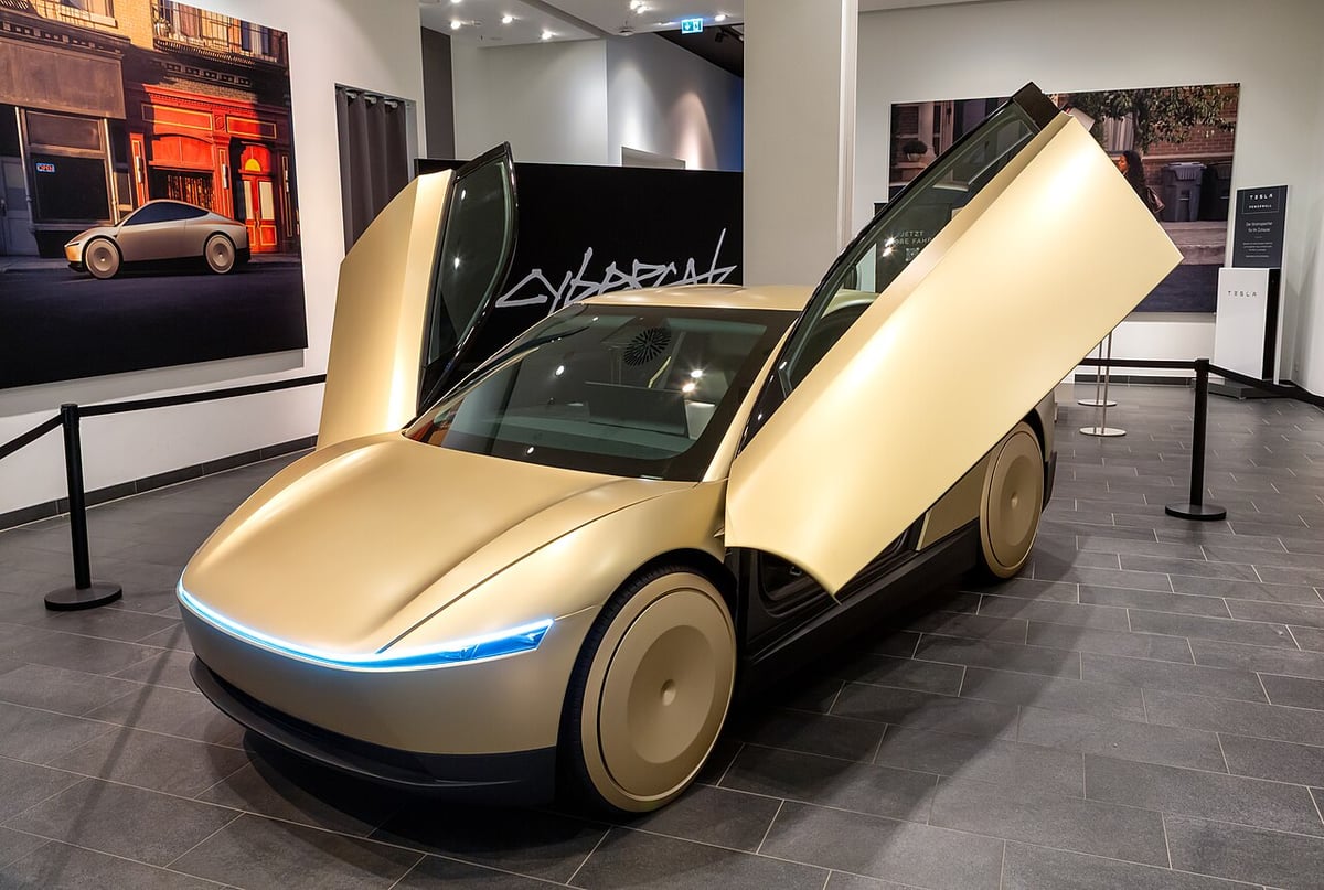 Tesla Cybercab'e Starlink internet entegre edildi