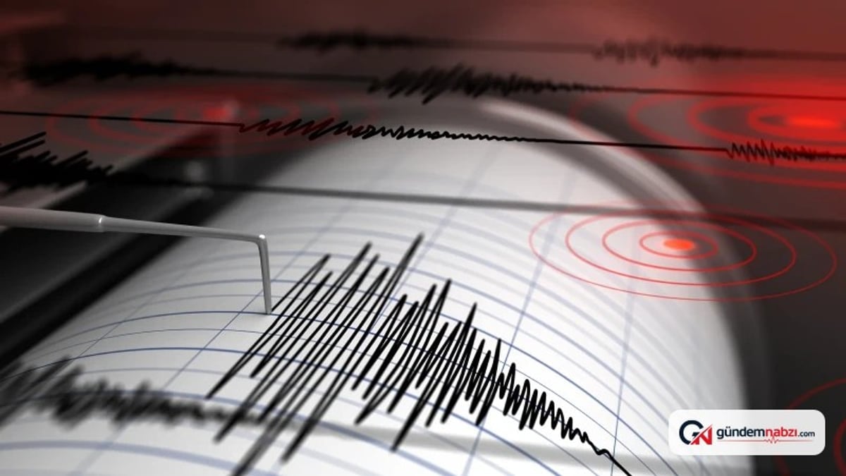 Balıkesir'de korkutan deprem