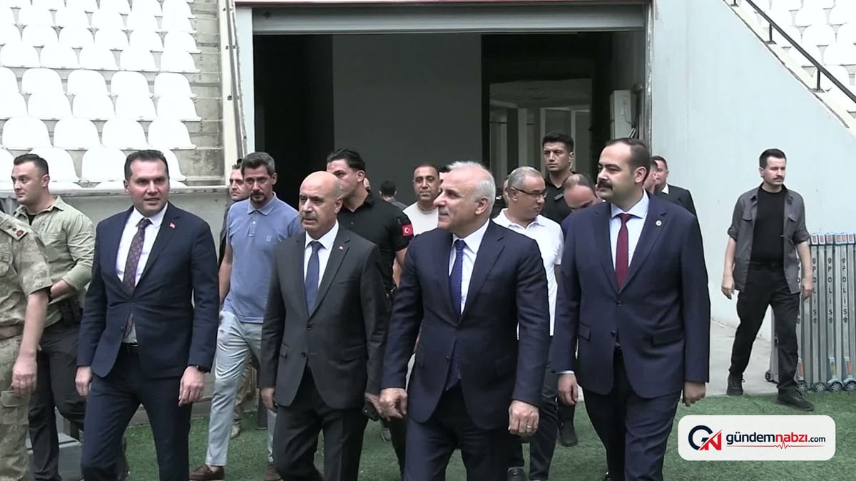 Diyarbakır Valisi Zorluoğlu Stadyum denetimi gerçekleştirdi