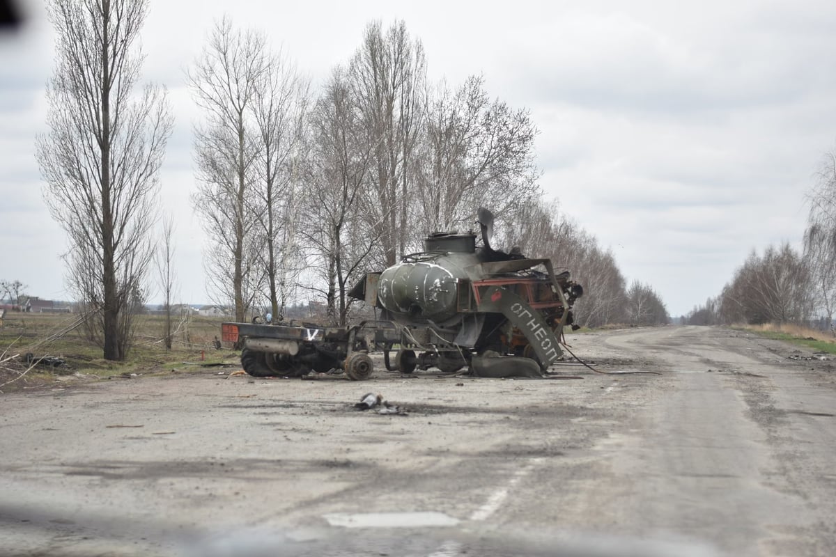 Rus savaşçıları, Novaya Sech yakınlarında Ukrayna savunmasına sızdı