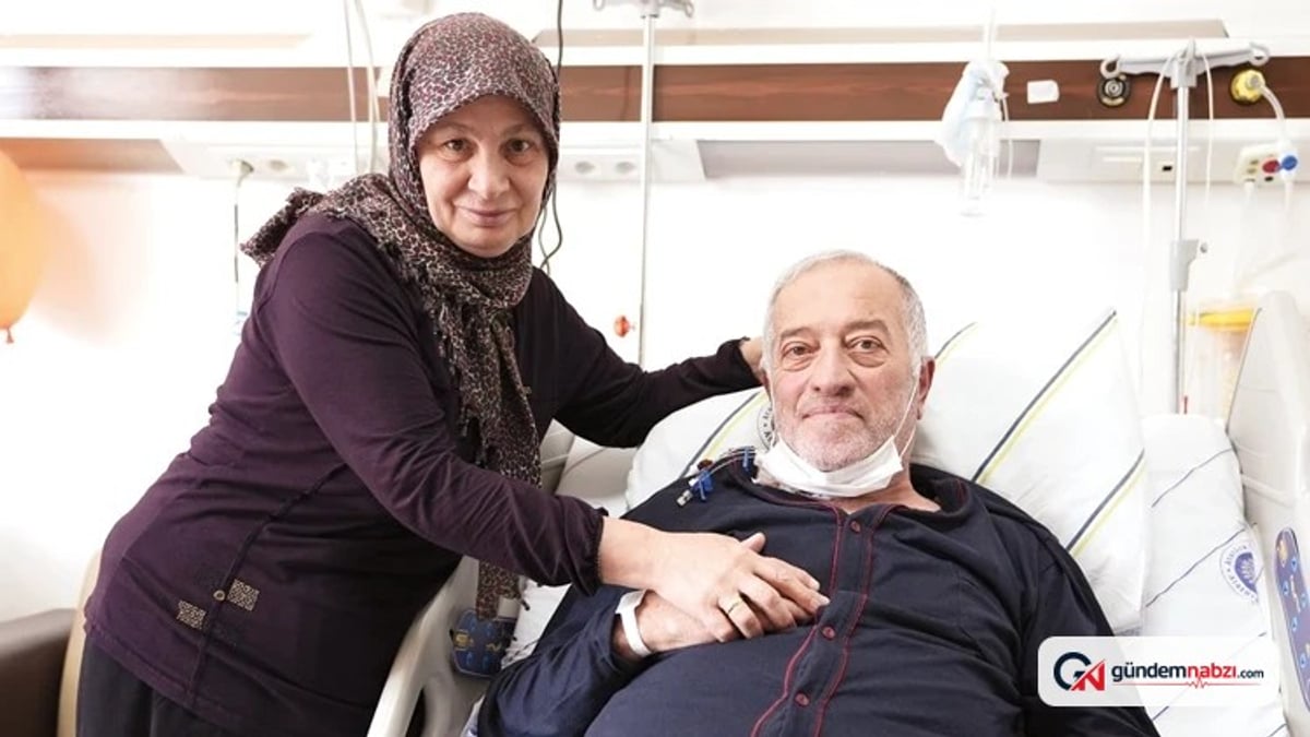 Diyaliz hastası Mustafa Öztürk, 17 yıl sonra böbrek nakli oldu