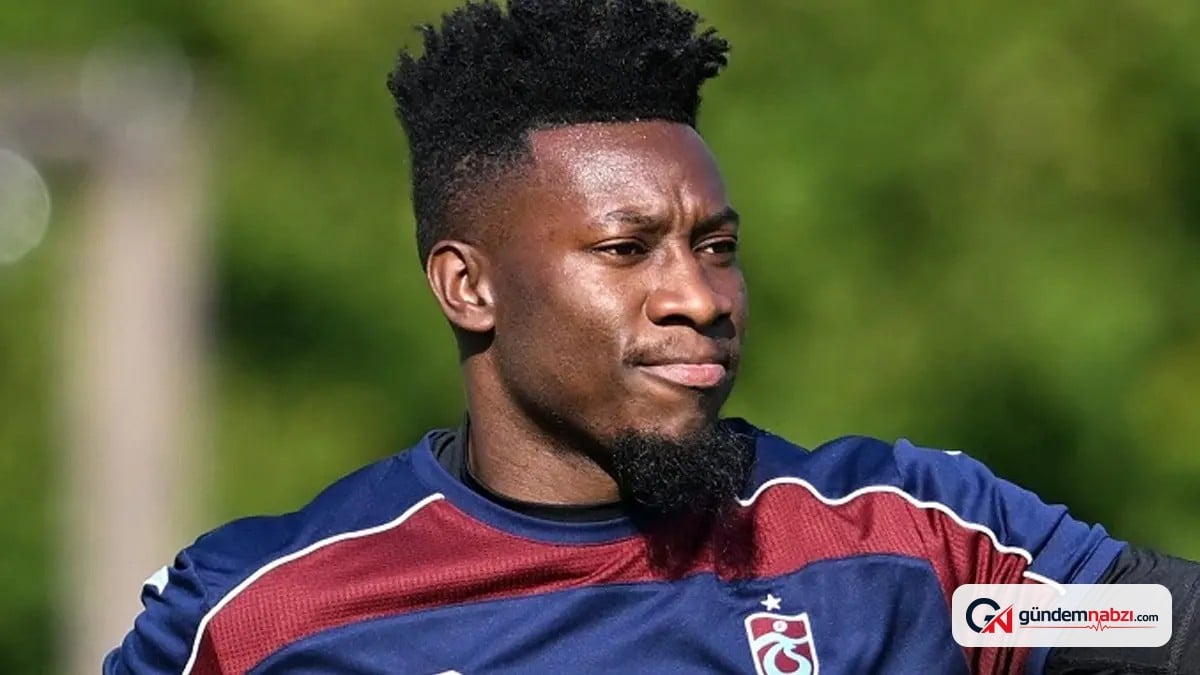 Trabzonspor kalecisi Andre Onana trafik kazası geçirdi