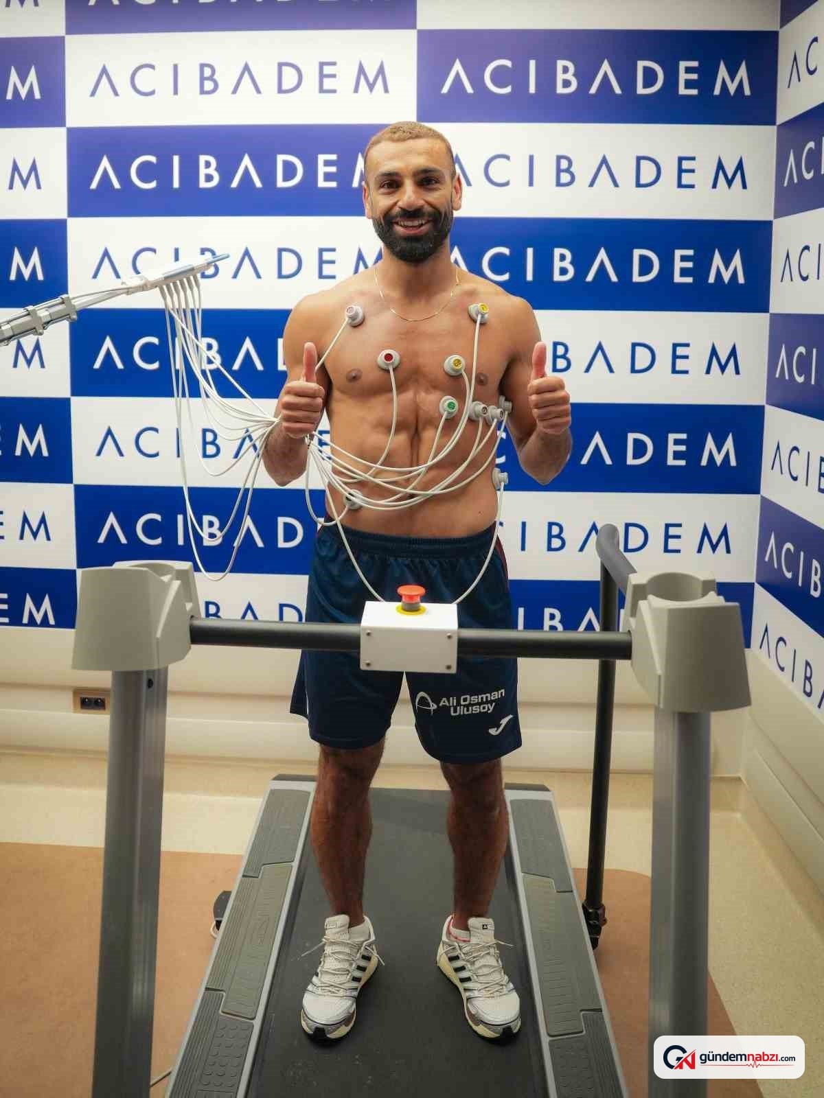Salah Trabzon'da sağlık kontrolünden geçti