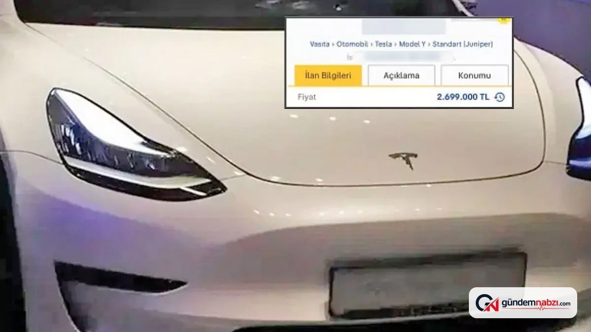 İkinci el Tesla'ya 434 bin lira ceza verildi