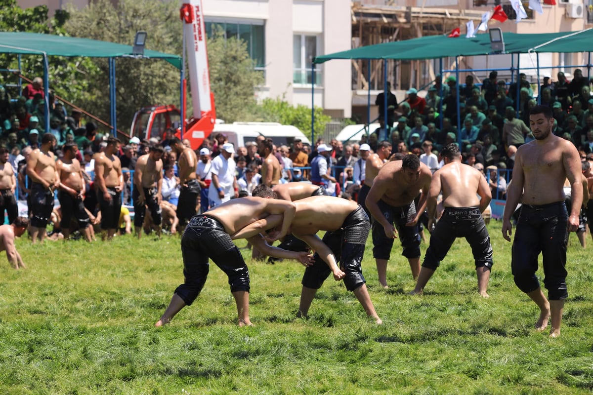 Samsun Terme'de 101. Oğuzlu yağlı Güreşleri düzenlendi