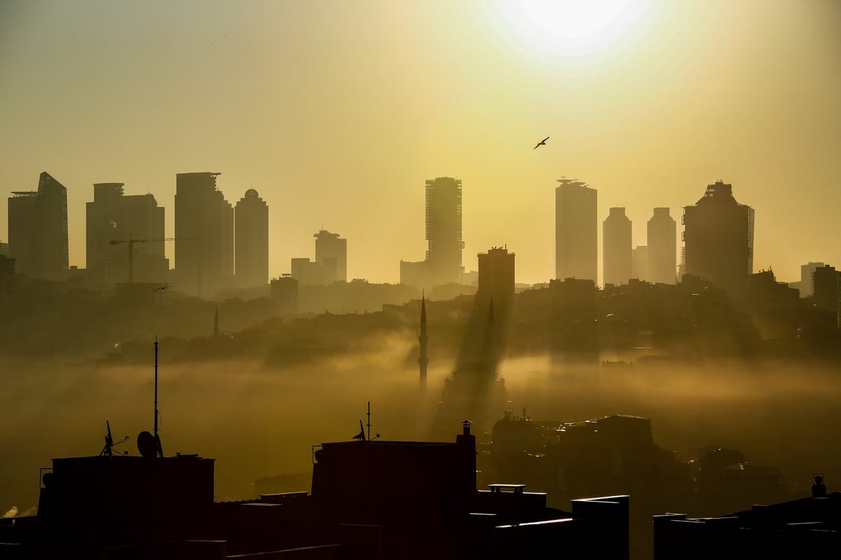 İstanbul'da nem oranı yüzde 97'ye ulaştı