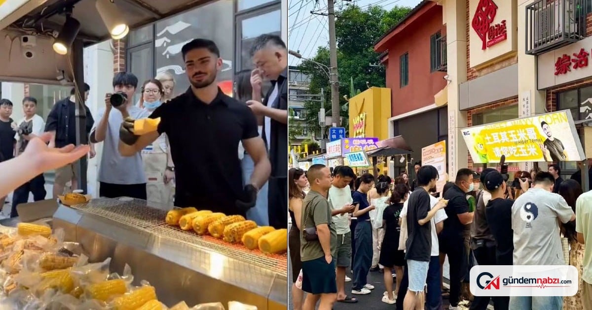 Karaköy'den Çin'e uzanan mısır tezgahı: Alper Temel'in şöhreti sınırları aştı