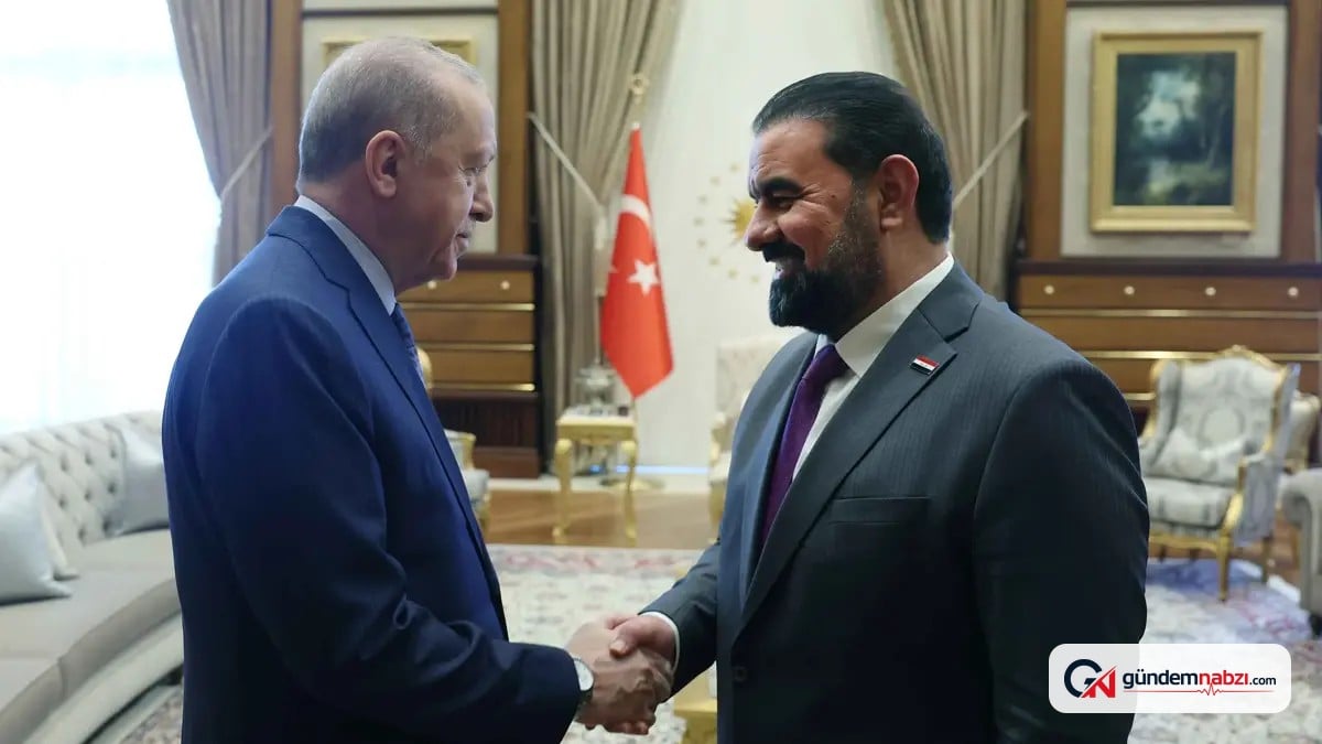 Erdoğan, Irak Temsilciler Meclisi Başkanı Halbusi'yi kabul etti