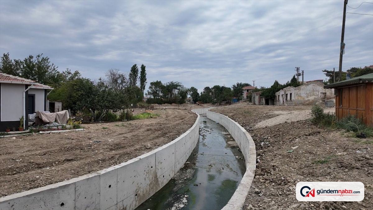Meriç'te taşkın koruma çalışmaları devam ediyor