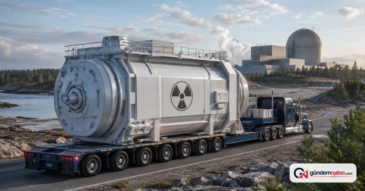 Taşınabilir nükleer santral için düğmeye basıldı: 40 bin haneye elektrik sağlanacak
