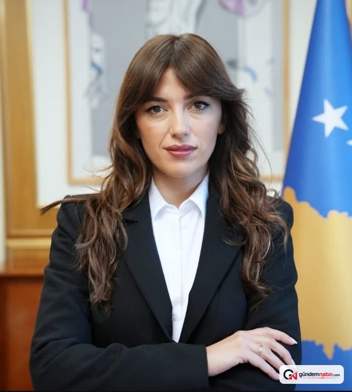 Kosova Meclisi'nde Albulena Haxhiu yeniden başkan seçildi