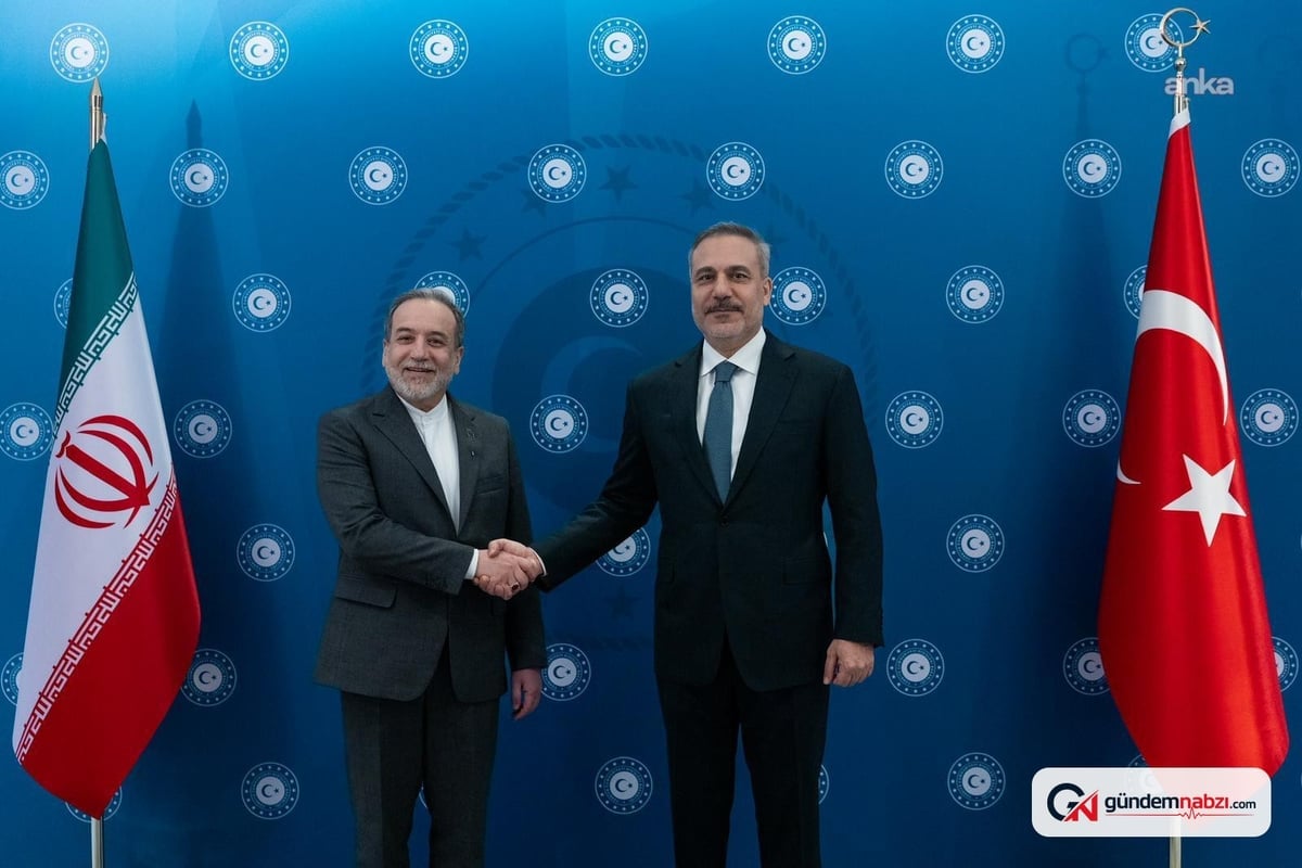 Bakan Fidan, İranlı mevkidaşı Erakçi ile görüştü
