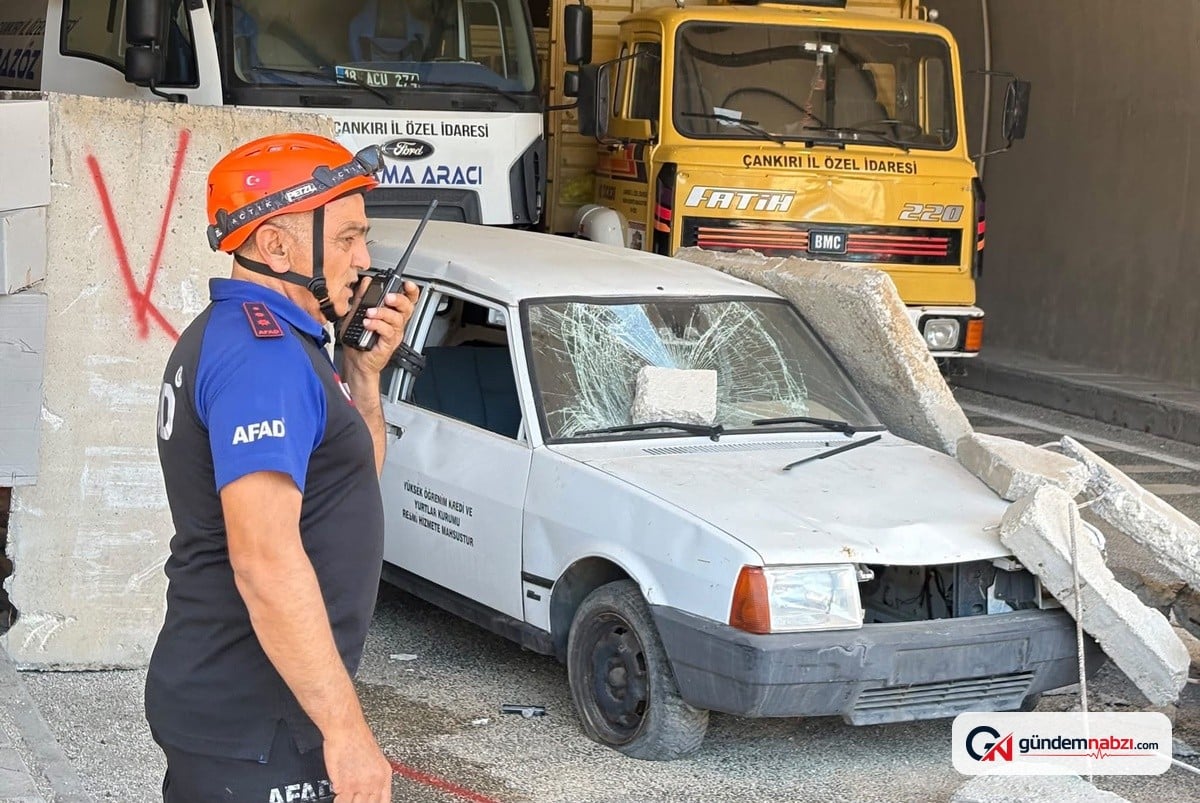 Çankırı'da Ilgaz 15 Temmuz İstiklal Tüneli'nde deprem tatbikatı yapıldı