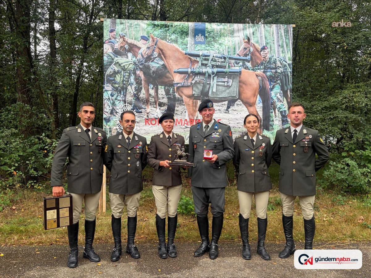 TSK Spor Gücü Binicilik Takımı Hollanda'da şampiyon oldu