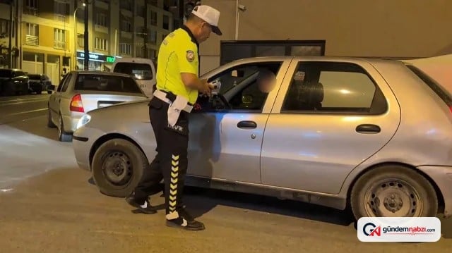 Eskişehir'de alkollü sürücü, ikinci kez yakalandı