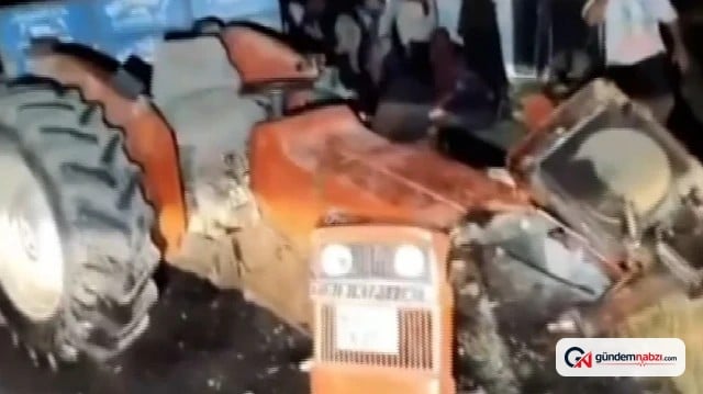 Şanlıurfa Birecik'te traktör ve iki otomobil çarpıştı, 3 yaralı