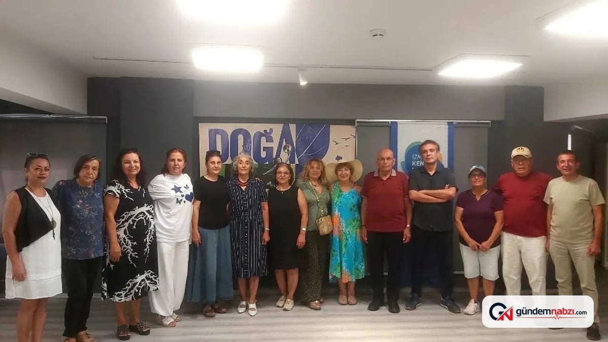 Doğa ile Barış sanat programı İzmir'de devam ediyor