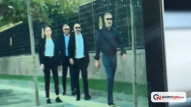Ankara'da araç kamerasında Hakan Fidan sürprizi